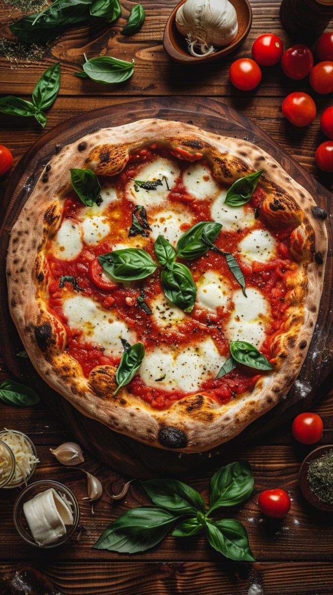 Margherita pizza (mrunamyes cafe)