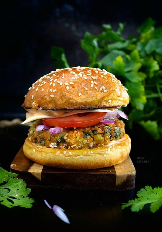 Veg burger (SD Cafe)
