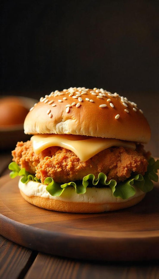 Chicken cheese burger (SD Cafe)