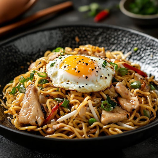 Egg fried noodles