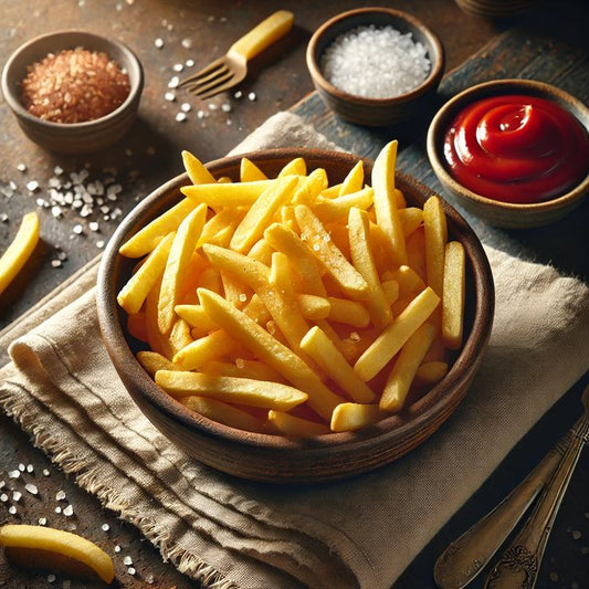 Salted fries (mrunamyes cafe)
