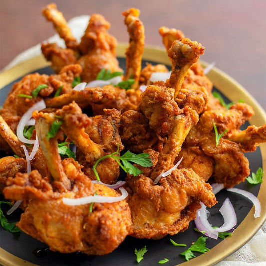 Chicken masala lollipop