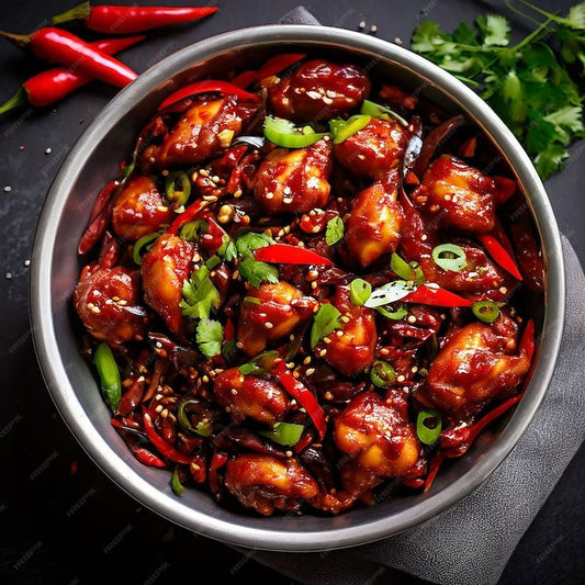 Chicken dry chilli